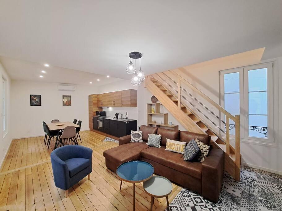 شقة Antibes, Duplex Lumineux رانس المظهر الخارجي الصورة